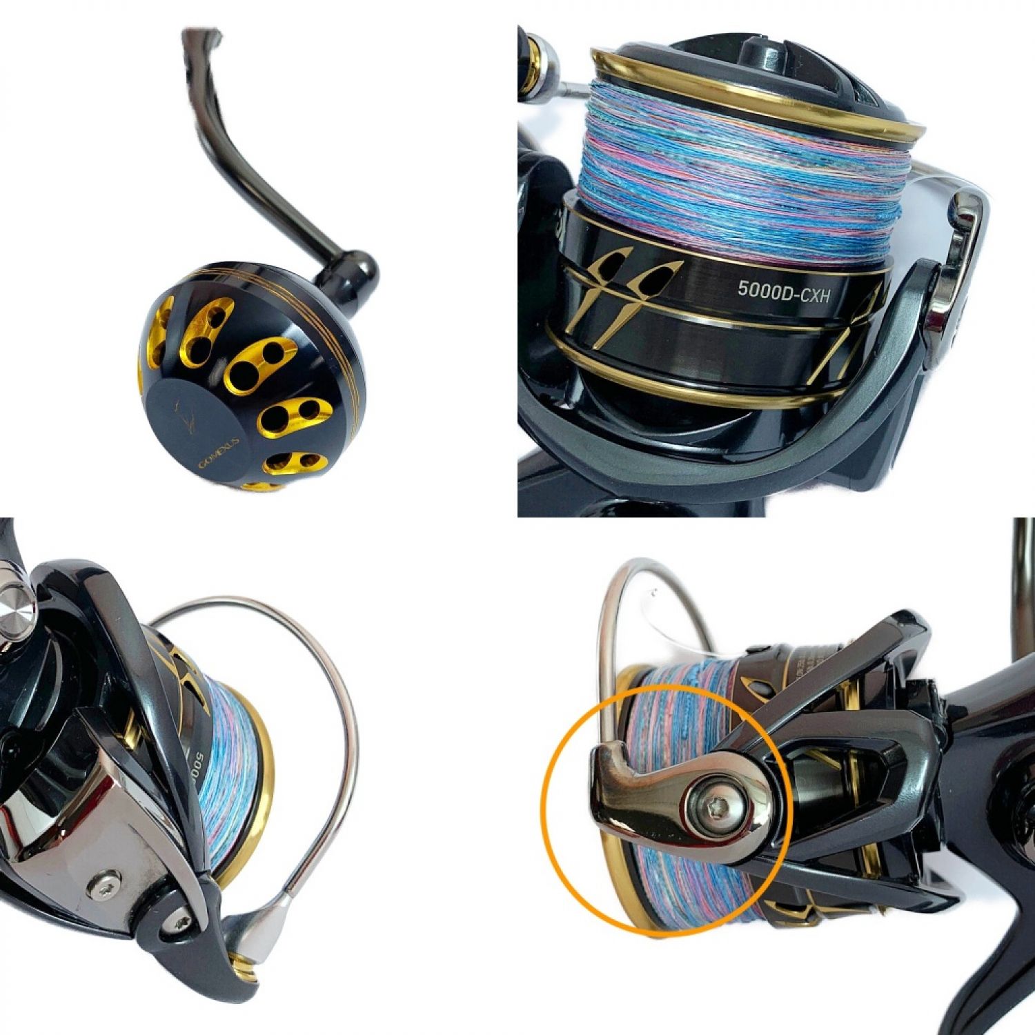 中古】 DAIWA ダイワ 22 カルディア SW 5000D-CHX スピニングリール 22