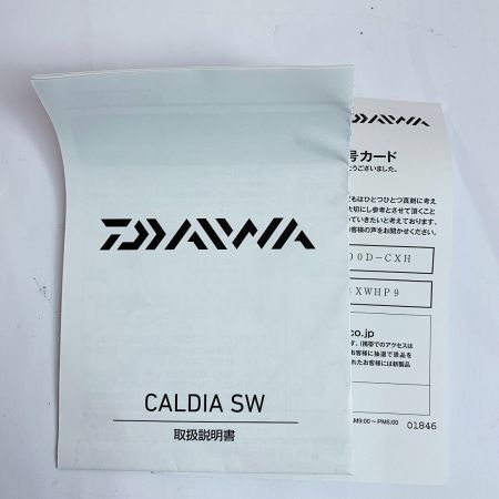  DAIWA ダイワ 22  カルディア　SW 5000D-CHX　スピニングリール 22 ｶﾙﾃﾞｨｱSW 5000D-CHX