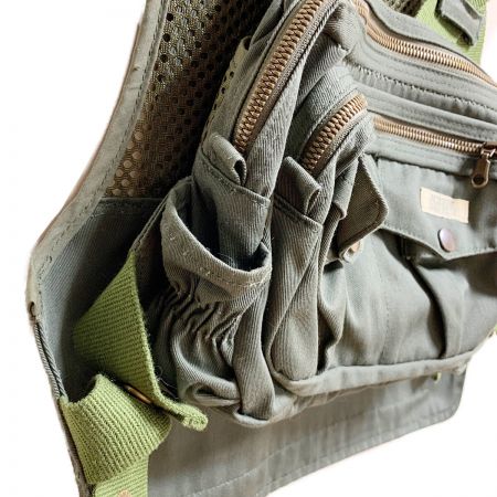  Foxfire フォックスファイヤー フィッシングベスト グリーン/カーキ系