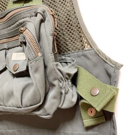  Foxfire フォックスファイヤー フィッシングベスト グリーン/カーキ系