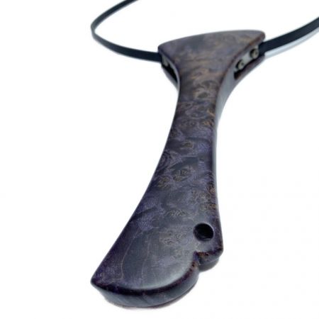  かねは商店 ランディングネット　ネットなし　全長42.5cm　フレームサイズ25×26cm パープル系