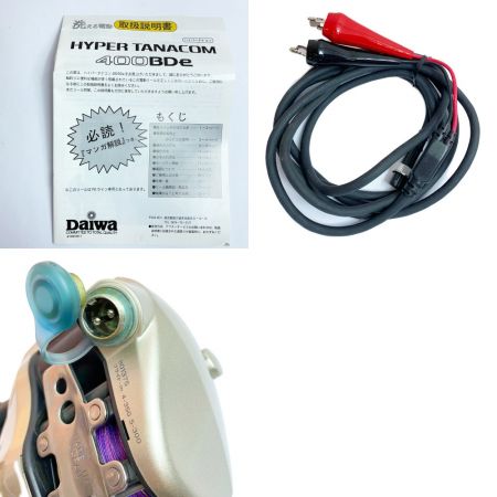  DAIWA ダイワ ハイパータナコン 400DBe 電動リール 801375 箱、コード付　時間5h/距離1.2km