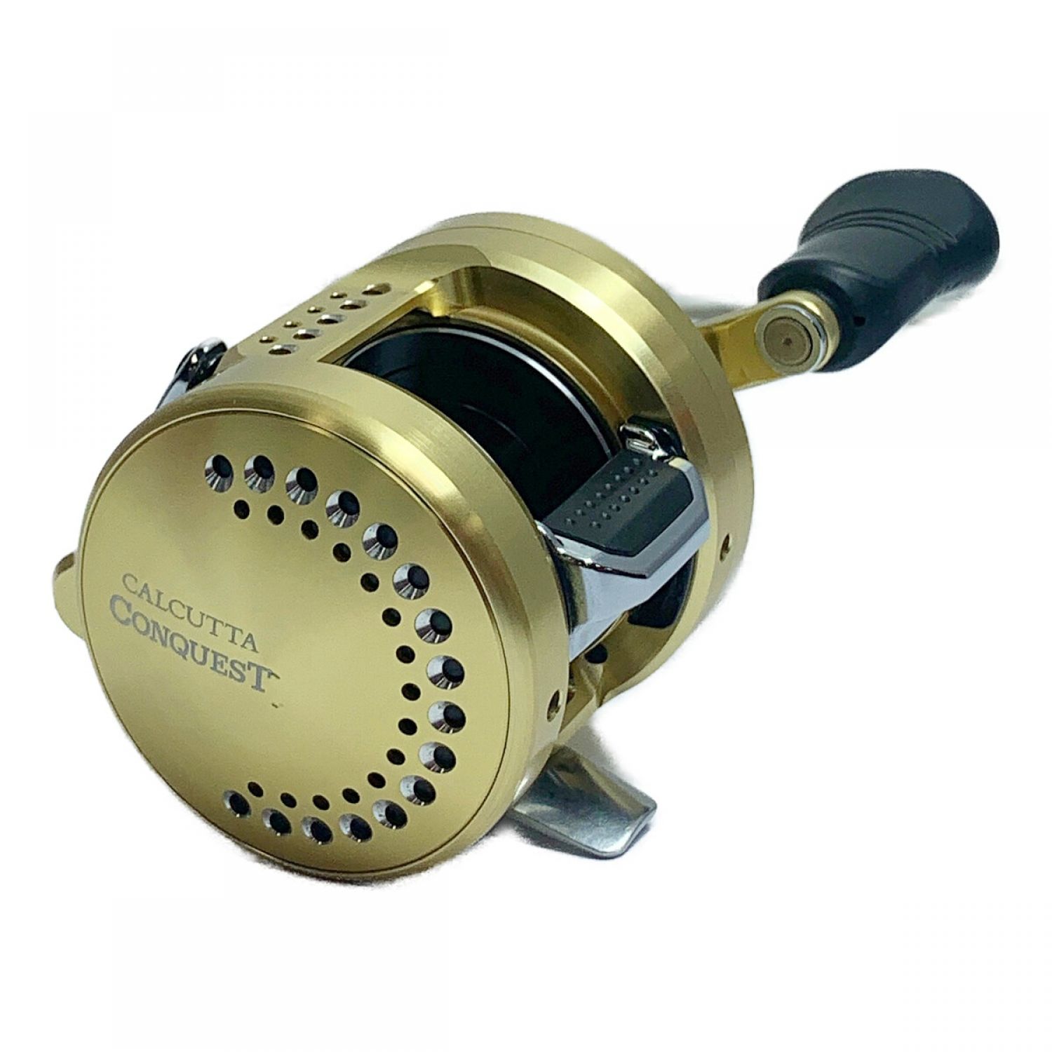 中古】 SHIMANO シマノ 18カルカッタコンクエスト300 ベイトリール