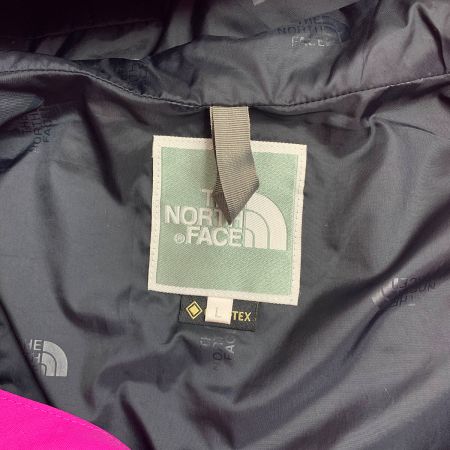  THE NORTH FACE ザノースフェイス マウンテンライトジャケット　レディースLサイズ　ナイロン100％ NPW61831 ショッキングピンク x ブラック GORE-TEX