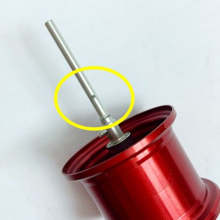  Avail シマノ用　レッド　溝深さ2.9ｍｍ　適合機種17カルカッタコンクエストBFS HG 17CNQ29R スプール