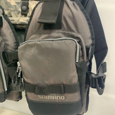  SHIMANO シマノ フィッシングベスト 　レジャー用ライフジャケット　VF-278R 使用感あり