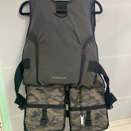  SHIMANO シマノ フィッシングベスト 　レジャー用ライフジャケット　VF-278R 使用感あり