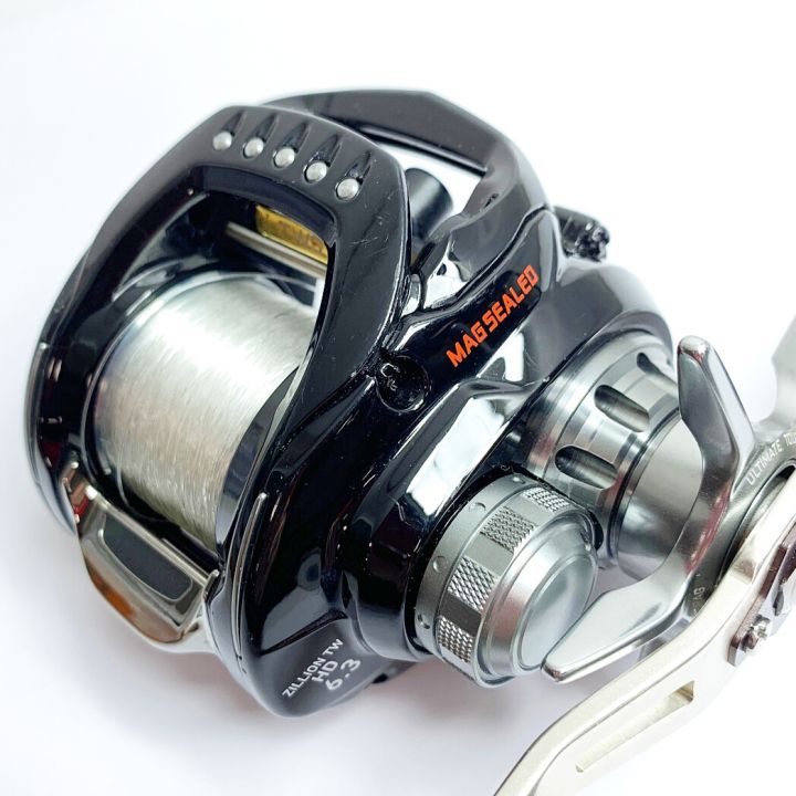 中古】 DAIWA ダイワ ジリオンTW HD 6.3 ベイトリール 一部剥がれあり 