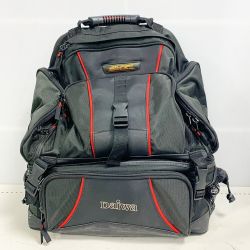 ★★ DAIWA ダイワ サーフ システマバッグ リュック ブラック カバー付 Bランク