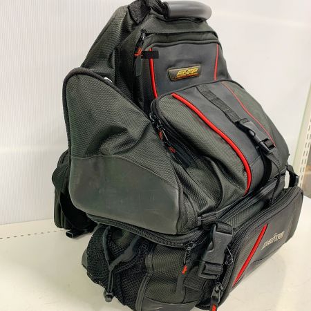  DAIWA ダイワ サーフ システマバッグ リュック ブラック カバー付