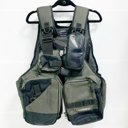 ★★ SHIMANO シマノ フローティングベスト フィッシングベスト VF-024U グレー Bランク