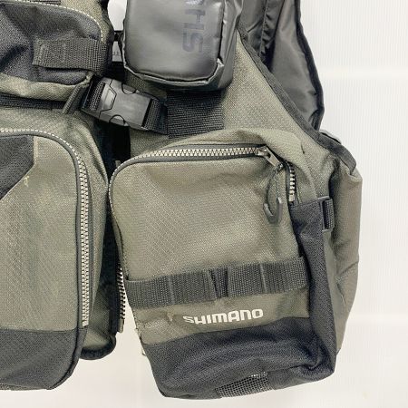  SHIMANO シマノ フローティングベスト フィッシングベスト VF-024U グレー