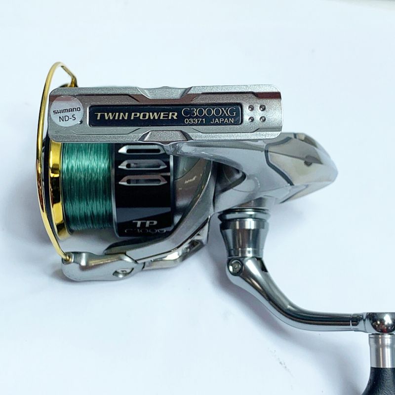 中古】 SHIMANO シマノ 15 ツインパワー C3000XG スピニングリール