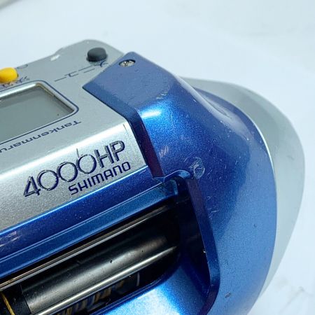  SHIMANO シマノ Tankenmaru System 4000HP　05電動丸 電動リール 01929 時間、距離不明　電源ケーブル付
