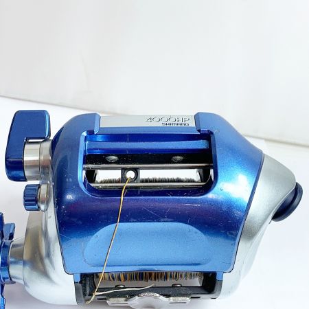  SHIMANO シマノ Tankenmaru System 4000HP　05電動丸 電動リール 01929 時間、距離不明　電源ケーブル付