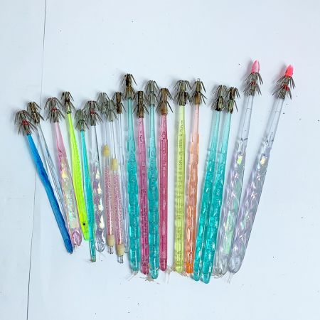   イカ釣り　イカ針　スッテ　仕掛け　ひらひら針など　160点以上！ 釣り用品 未使用品入り