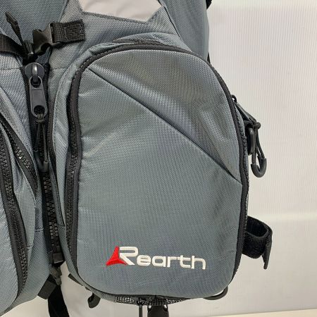  Rearth フィッシングベスト　ライフジャケット ブラック x グレー系