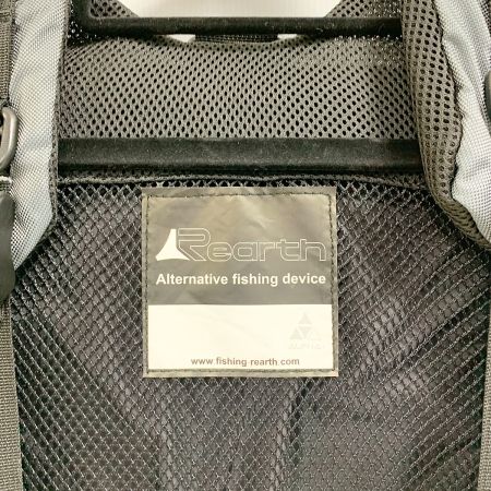  Rearth フィッシングベスト　ライフジャケット ブラック x グレー系