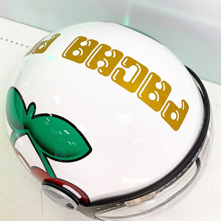 MOMOデザイン バイクヘルメット FGTR JPN PACHA WHIGHT Dec.Cherry ML