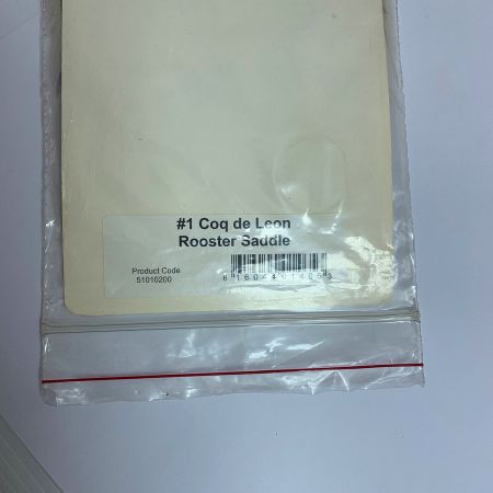  ホワイティング WHITING FARMS　American Hackle #1 Coq de Leon Rooster Saddle GRADE