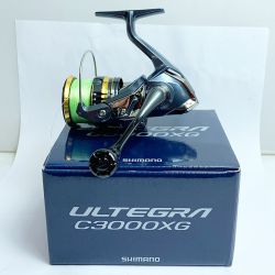 ★★ SHIMANO シマノ ULTEGRA 　C3000XG　スピニングリール C3000XG-C ゴメクサスハンドルノブ Aランク