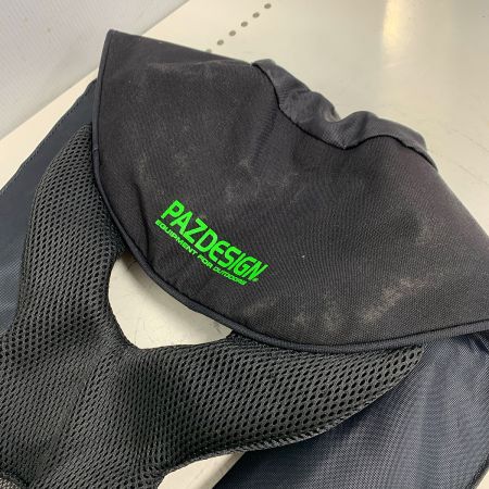  Pazdesign パズデザイン PSLインフレータブルライフジャケットⅡ　ボンベ要交換　ヨゴレあり ブラック x グリーン