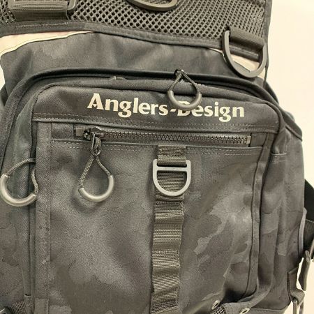  Anglers-Design ゲームベスト　フィッシングベスト ブラック