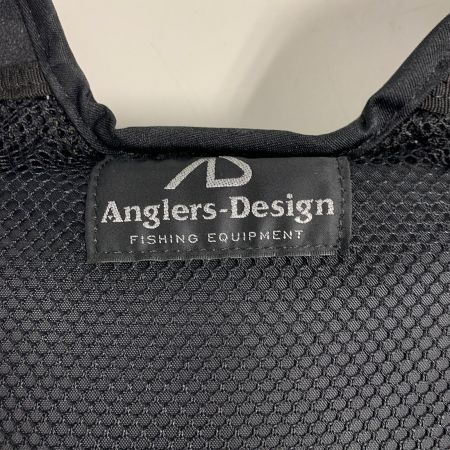  Anglers-Design ゲームベスト　フィッシングベスト ブラック