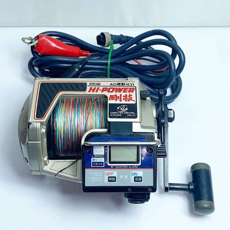 中古】 RYOBI リョービ 電動リール ケーブル付 AD電動101｜総合