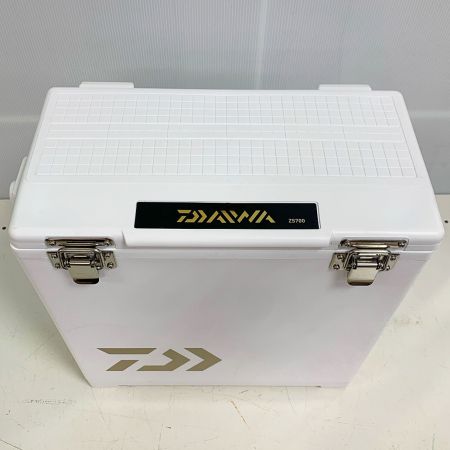  DAIWA ダイワ クーラーボックス　※ショルダー紐欠品 ZS700 ホワイト