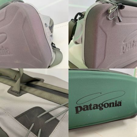  Patagonia パタゴニア フィッシングバッグ 　 カーキ x グレー 縦23㎝横51㎝高さ34㎝