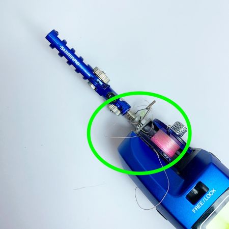  SHIMANO シマノ  ワカサギマチックDDM T  ワカサギリール　電池付属なし 03324 ブルー