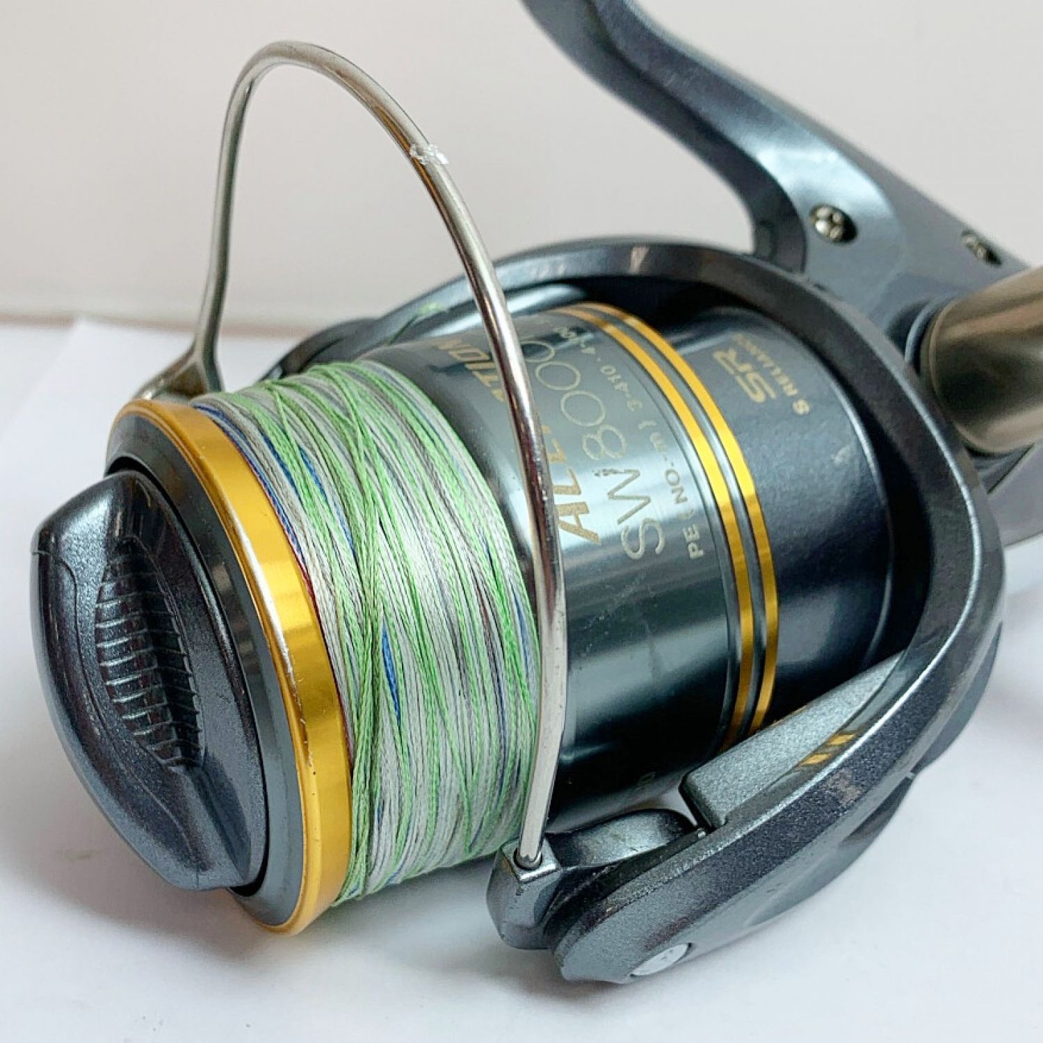 中古】 SHIMANO シマノ アセレーション SW8000HG スピニングリール ｱｾ