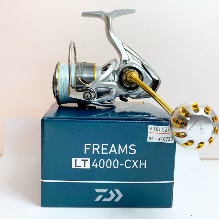 DAIWA ダイワ 21フリームス LT4000-CXH スピニングリール 21ﾌﾘｰﾑｽ LT4000-CXH  ゴメクサスハンドル｜中古｜なんでもリサイクルビッグバン