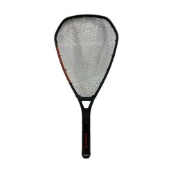 ★★ SIMMS ランディングネット　全長62cm×横29cm ブラック x オレンジ 網の部分　縦35cm×横26cm Aランク