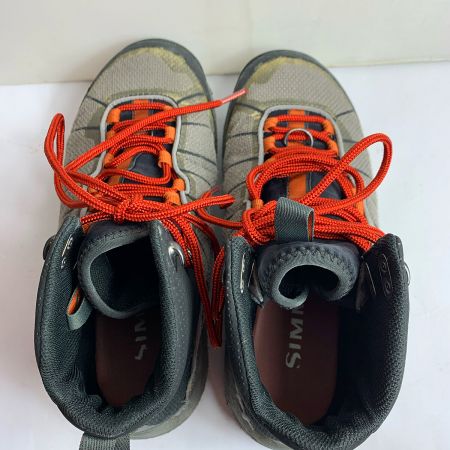  SIMMS シムス　ウェーディングブーツ   25cm グレー系 使用感あり