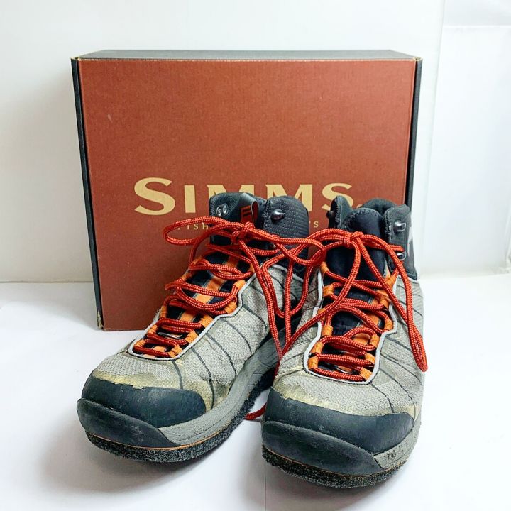 SIMMS シムス ウェーディングブーツ 25cm グレー系 使用感あり｜中古｜なんでもリサイクルビッグバン