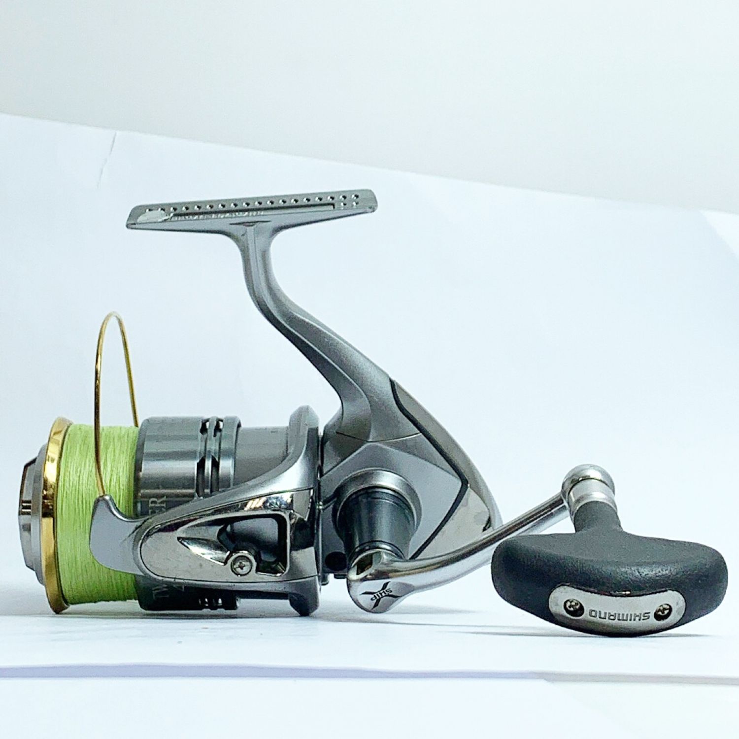 中古】 SHIMANO シマノ 11ツインパワー4000XG スピニングリール キズ