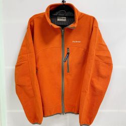 ★★ Pazdesign パズデザイン フリースジャケット　毛羽立ち、毛玉あり オレンジ Bランク