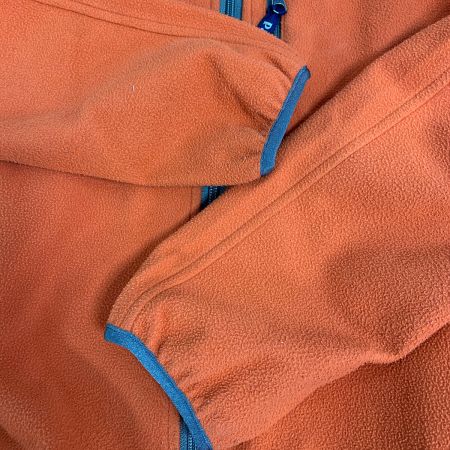  Pazdesign パズデザイン フリースジャケット　毛羽立ち、毛玉あり オレンジ