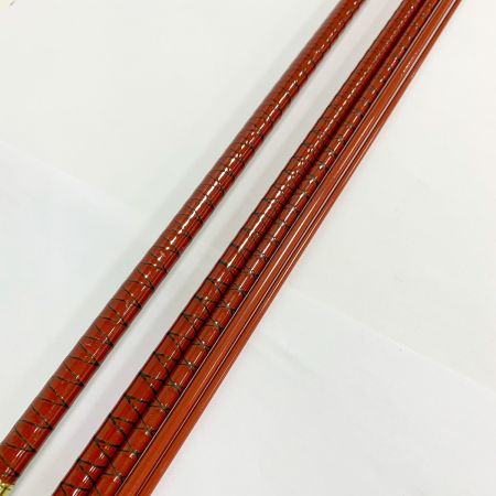  SHIMANO シマノ 朱紋峰 十四 5本継　袋付き　ヘラ竿　ロッド