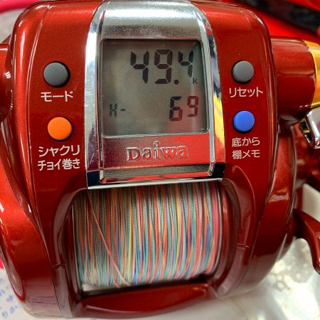  DAIWA ダイワ  タナコンブル750Fe　距離49.4㎞/時間6.9H　電動リール ﾀﾅｺﾝ ﾌﾞﾙ 750fE 電源コード付