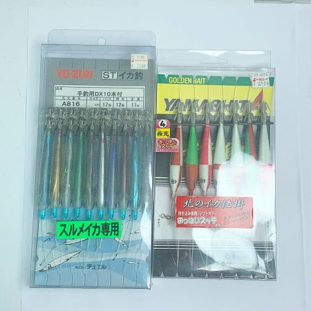   イカ釣り　イカ針　スッテ　仕掛け　ひらひら針など　約90点 釣り用品