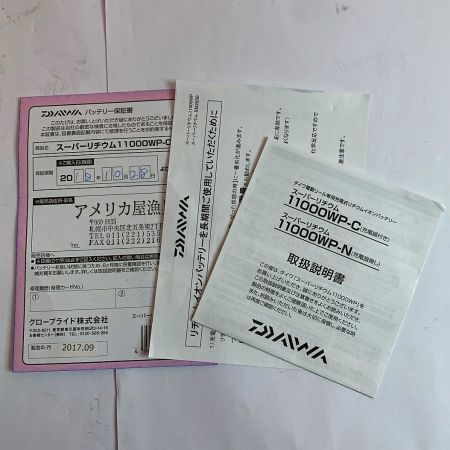  DAIWA ダイワ スーパーリチウム ｽｰﾊﾟｰﾘﾁｳﾑ11000 レッド