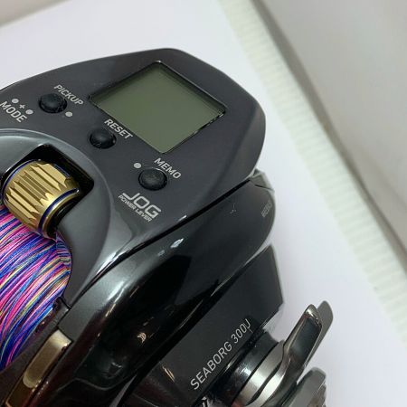  DAIWA ダイワ 電動リール　シーボーグ300J　コード、袋付 シーボーグ300J 移動距離24.7km/時間33H