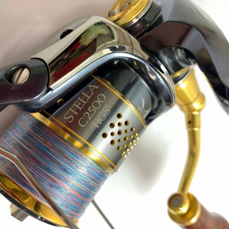 SHIMANO シマノ  10ステラ C2500HGS　スピニングリール 02429 ハンドルノブ（CARDIFF　花梨)