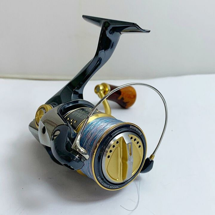 SHIMANO シマノ 10ステラ C2500HGS スピニングリール 02429 ハンドルノブ（CARDIFF  花梨)｜中古｜なんでもリサイクルビッグバン