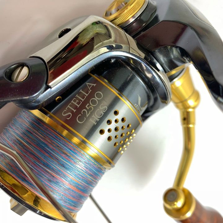 SHIMANO シマノ 10ステラ C2500HGS スピニングリール 02429 ハンドルノブ（CARDIFF  花梨)｜中古｜なんでもリサイクルビッグバン