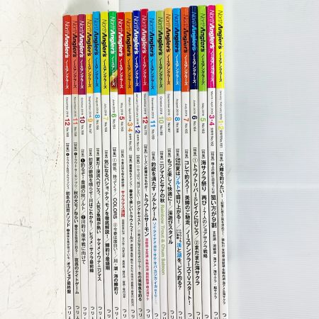   North Angler' ノースアングラーズ　釣り雑誌まとめ 2018、2019年　1.2月号、3.4月号、5～12月号　合計20冊