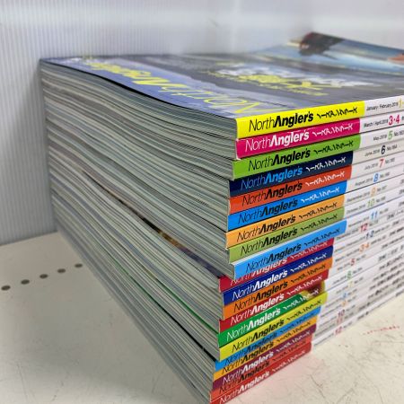   North Angler' ノースアングラーズ　釣り雑誌まとめ 2018、2019年　1.2月号、3.4月号、5～12月号　合計20冊